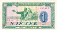 Albanien 1 Lek Banknote -