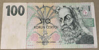 Tschechische 100 Korun Banknote -