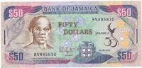 Jamaika 50 Dollars Banknote -