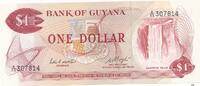 Guyana 1 Dollar Banknote -
