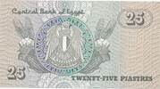 Ägypten 25 Piastres Banknote -