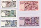 Thailand (10, 20, 50, 100, 500 Baht, 5 Noten World Bank-IMF Annual Meetings Specimen 5x Banknote Set -