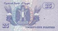 Ägypten 25 Piastres Banknote -