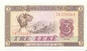 Albanien 3 Leke Banknote -