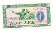 Albanien 1 Lek Banknote -