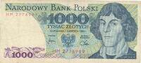 Polen 1000 Zlotych Banknote -