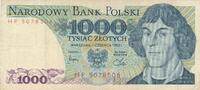 Polen 1000 Zlotych Banknote -