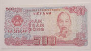 Vietnam 500 Dong Banknote -