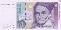 Deutschland BRD 10 Deutsche Mark DM Standardnote, GU/G -