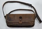 Schweiz ? Militaria Militärtasche 2. Weltkrieg Alte schweizer Patronentasche Ledertasche -