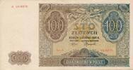 Polen 100 Złotych Zloty Banknote Serie A -