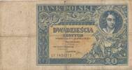 Polen 20 Zlotych Zloty Banknote -