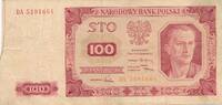 Polen 100 Zlotych Zloty Banknote -