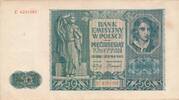 Polen 50 Zlotych Zloty Banknote -