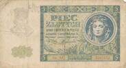 Polen 5 Zlotych Zloty Banknote -