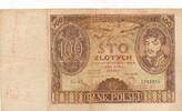 Polen 100 Zlotych Zloty Banknote, Serie AF -