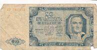 Polen 20 Zlotych Zloty Banknote -