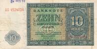 Deutschland DDR 10 Deutsche Mark 1948 Banknote IV, Grafiti 5,00 EUR  plus 6,00 EUR verzending