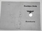 Deutsches Reich Deutschland 3. Reich Kennkarte Duisburg -