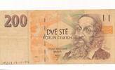 Tschechien 200 Korun Banknote -