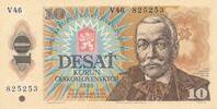 Czechoslovakia / Tschechoslowakei 10 Korun Banknote -