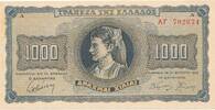 Griechenland 1000 Drachmen Banknote -