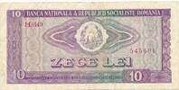 Rumänien 10 Lei Banknote -