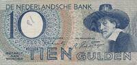 Niederlande 10 Gulden Banknote -
