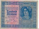 Österreich 1000 Kronen Banknote -