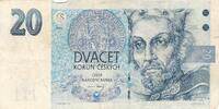 Tschechien 20 Korun Banknote -
