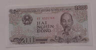 Vietnam 2000 Dong Banknote -