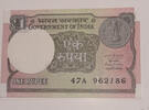 Indien 1 Rupien Banknote -