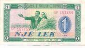 Albanien 1 Lek Banknote -