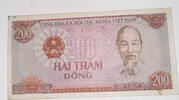 Vietnam 200 Dong Banknote -