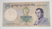 Bhutan 10 Ngultrum Banknote -