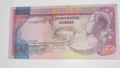 St. Thomas 500 Dobras Banknote -