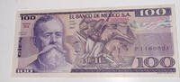 Mexiko 100 Pesos Banknote -