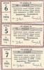 Ukraine Alte Aktien Coupons von 1933/34/35 -