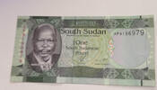 Süd Sudan 1 Pound Banknote -