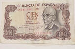 Spanien 100 Pesetas Banknote -