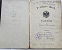 Deutsches Reich Deutschland Seefahrtbuch Fahrtenbuch als Kohlenzieher, Heizer, 1909-1912 Mehrere Seefahrten mit unterschiedlichen Schiffen, mit n...