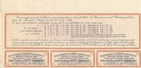 Belgien Coupons Gouvernement de la Rep.Chinoise 1960/61 Bon de Frs.Belges -