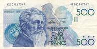 Belgien 500 Francs Banknote -