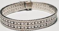 Silberschmuck 835er Silber Silberarmband, Armreif Italien, -