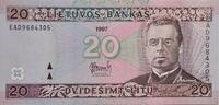 Litauen 20 Litu Banknote -