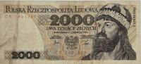 Polen 2000 Zloty Banknote -