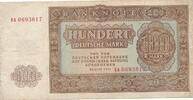 Deutschland DDR 100 Mark 1955 Banknote, Serie EA III- 7,00 EUR  plus 6,00 EUR verzending