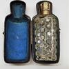 Antike Parfümflasche ( Flacon ) Deckel aus 585 er Gold Riechfläschchen 14K -