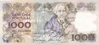 Portugal 1000 Escudos TEOFILO BRAGA -