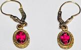  Antikschmuck H&auml;ngende Ohrringe mit Farbstein Double Ohrschmuck getragen... 16,00 EUR  Excl. 6,00 EUR Verzending